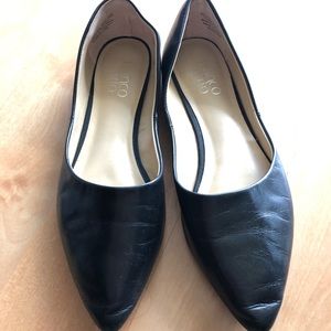 Franco Sarto black flats